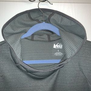 REI Funnel Neck Hoodie L